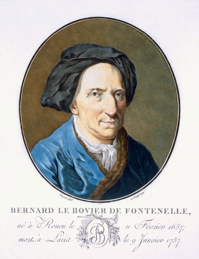 Bernard le Bovier de Fontenelle, from 